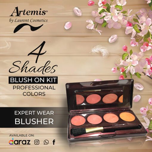 Artemis 4 Shades Blusher