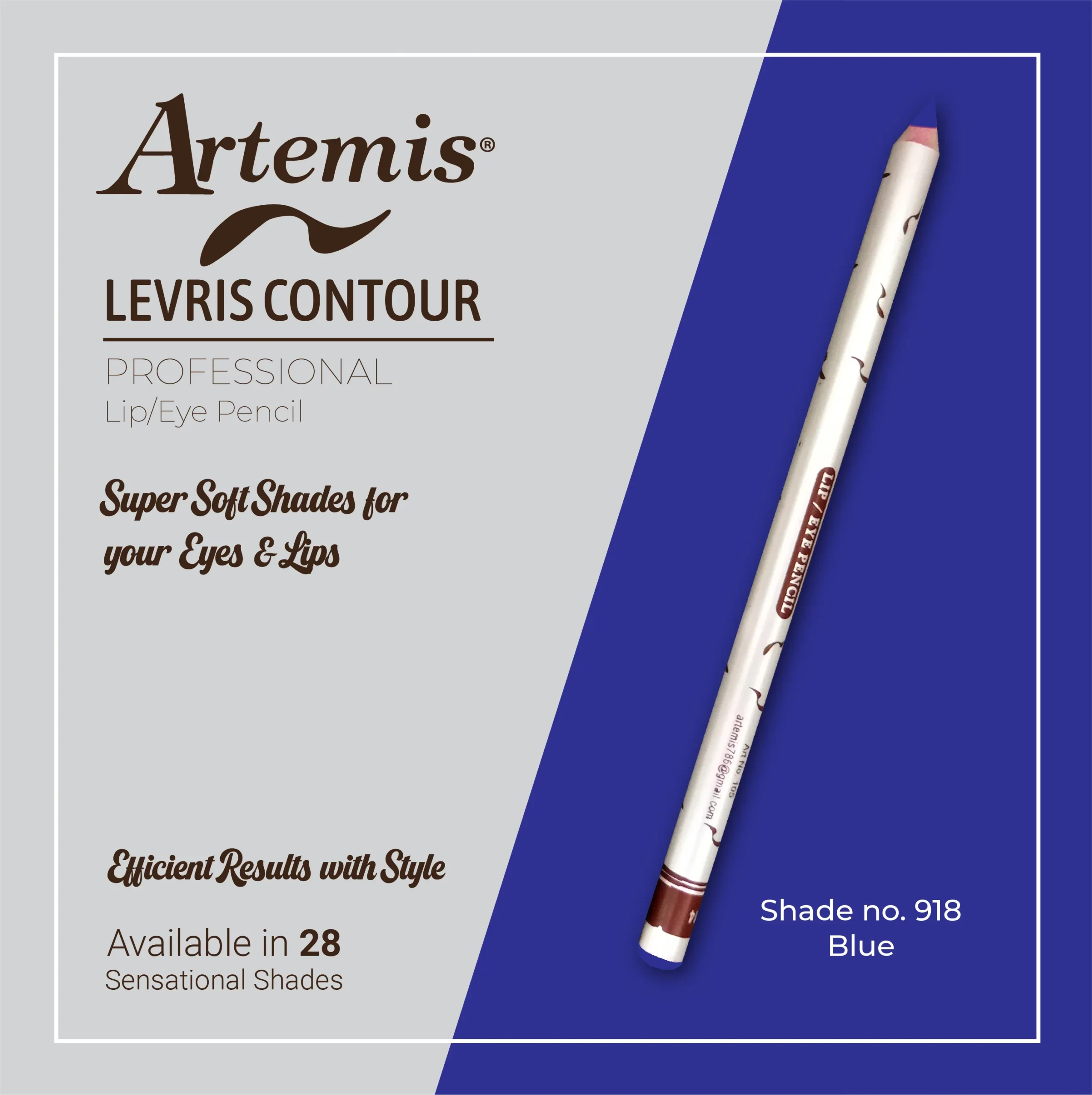 Artemis Lip / Eye Pencil 918 Blue