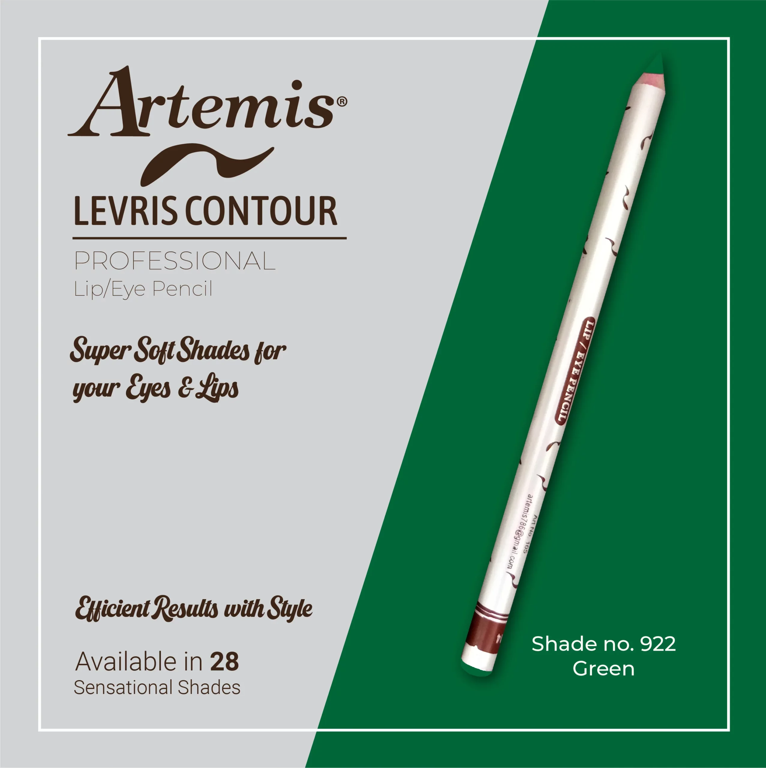 Artemis Lip / Eye Pencil 922 Green