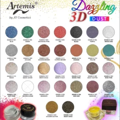 Artemis Dazzling Dust Shade Card