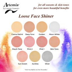 Artemis Loose Face Shiner Shade Card